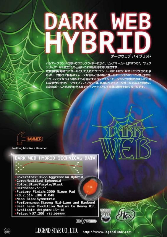 人気のウェブシリーズにHK22をマッチング】ハンマー ダークウェブ
