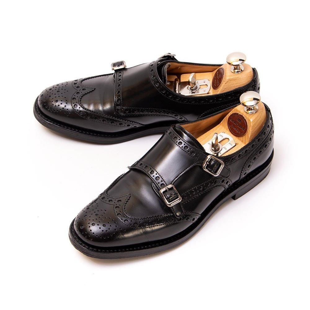 チャーチ LANA(ラナ) ダブルモンク ウイングチップ ブラック