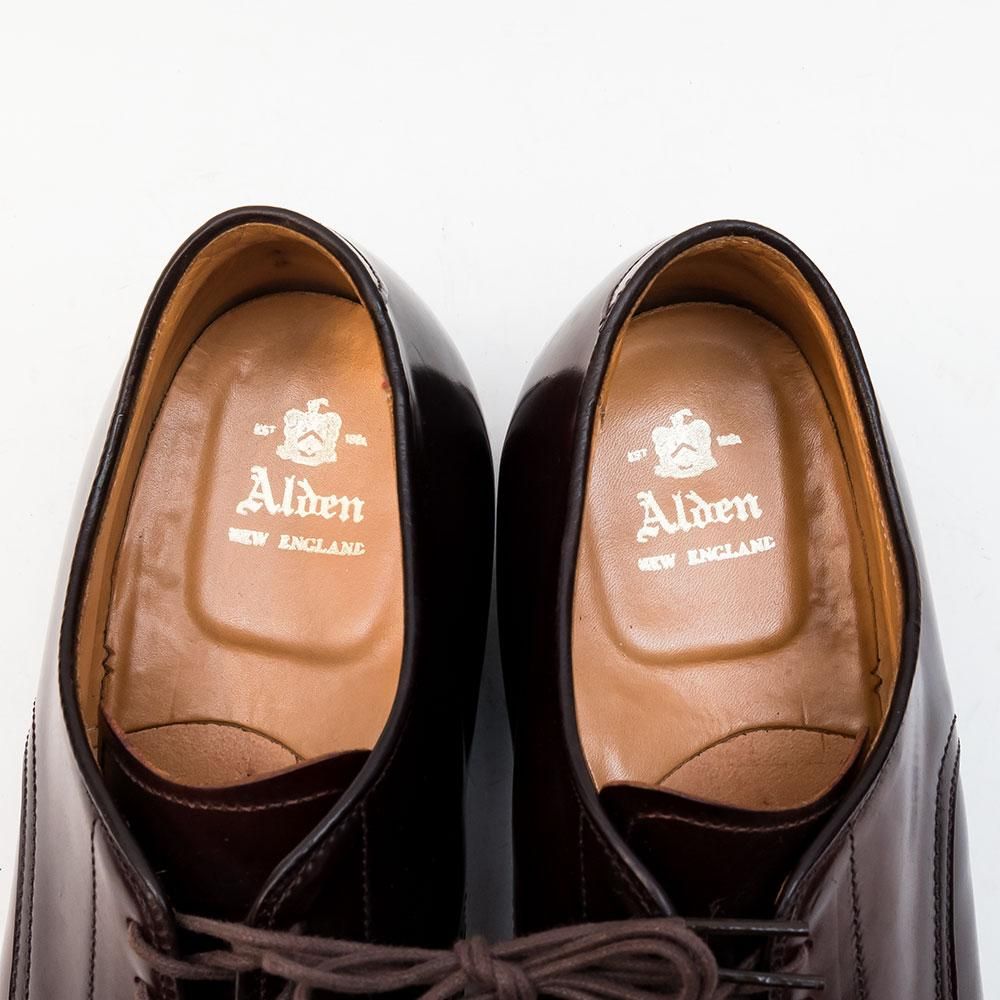 オールデン Vチップ コードバン バーガンディ 54321 モディファイド