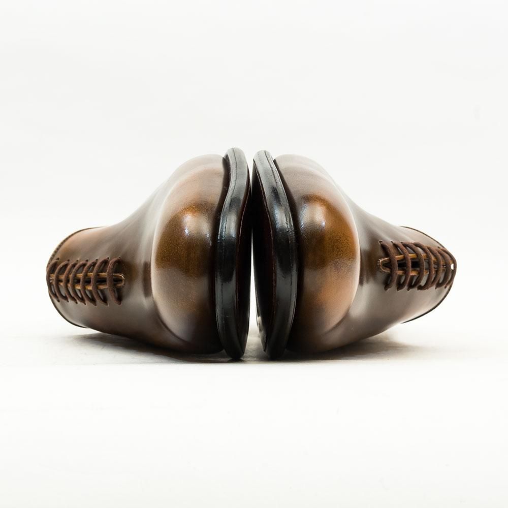 ジェイエムウエストン 402 フローラライン ホールカット ブラウン