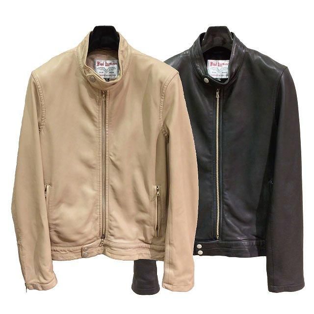 BLUE WORK ブルーワーク ラムレザー シングルライダース | alta sotto