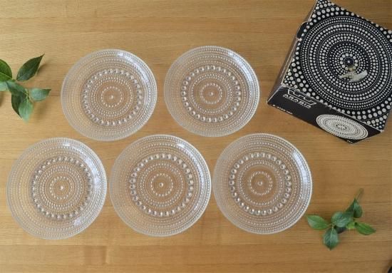 ARABIA/アラビア○Kastehelmi/カステヘルミ○14cmプレート5枚 箱付