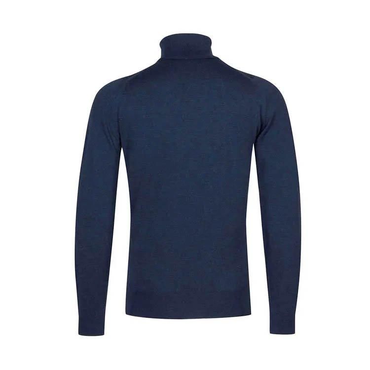 メンズ・ウールタートルネック】ジョンスメドレー CORNELL INDIGO