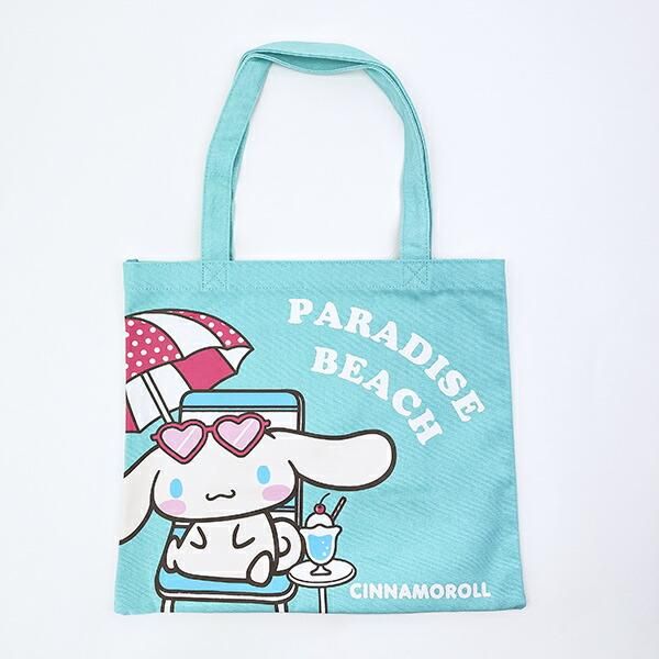 サンリオ 日焼け シナモロール A4トートバッグ シナモン Sanrio