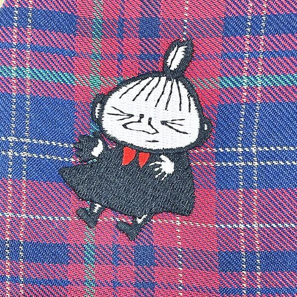 ムーミン リトルミイ チェックジャガードがま口財布 コインケース MOOMIN