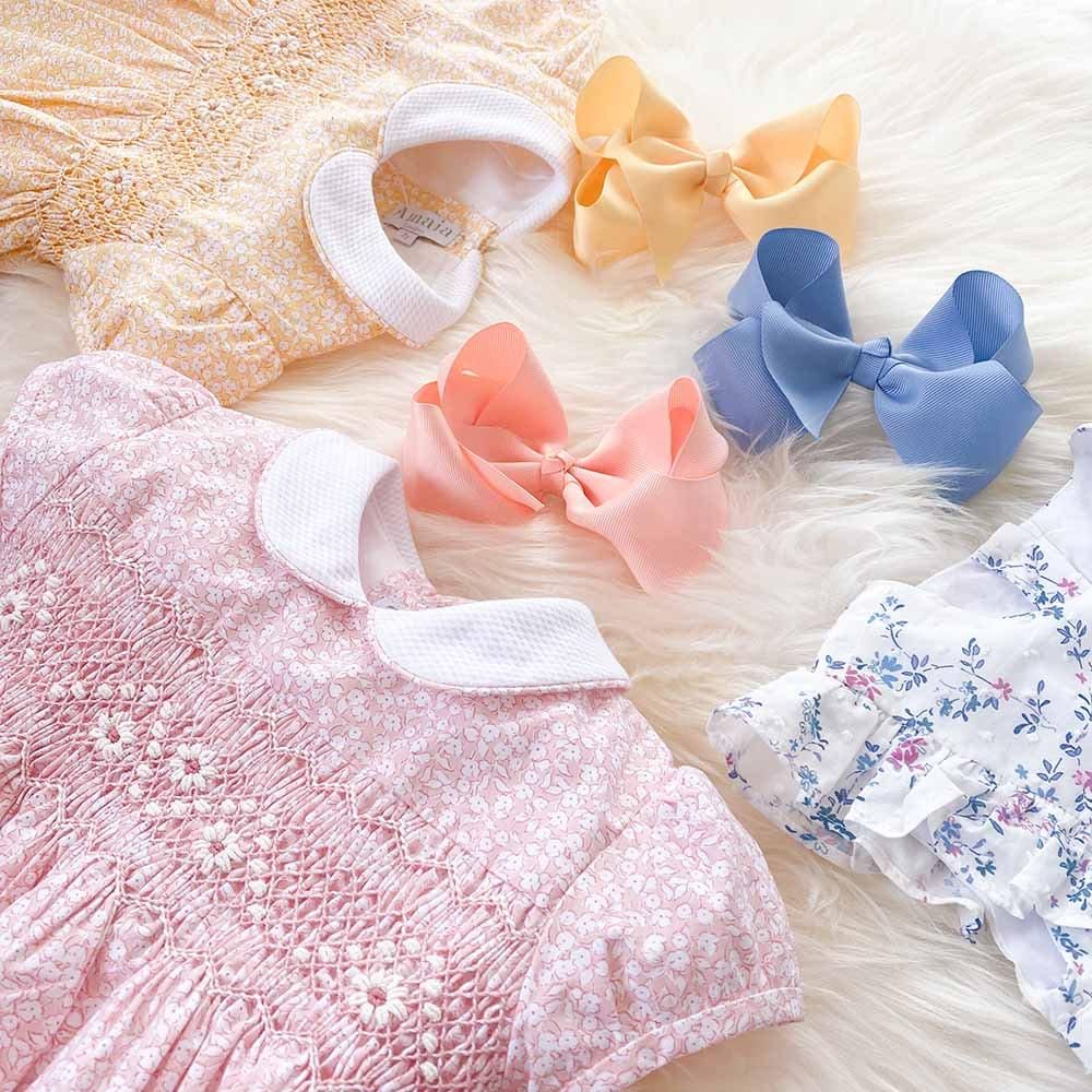 Amaia Kids - Shirley dress - Pink floral アマイアキッズ