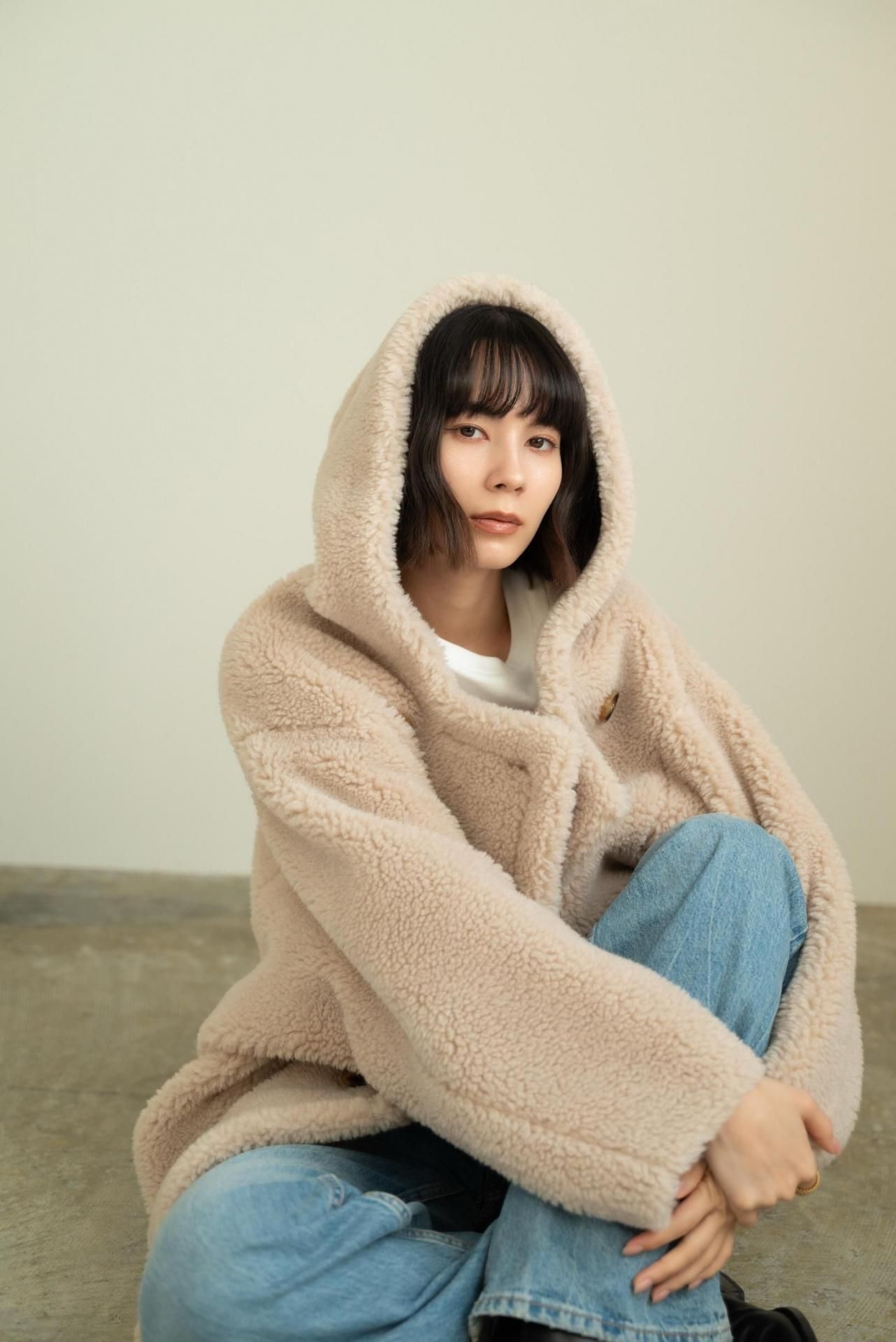 long boa coat - KARRY OFFICIAL ONLINE STORE