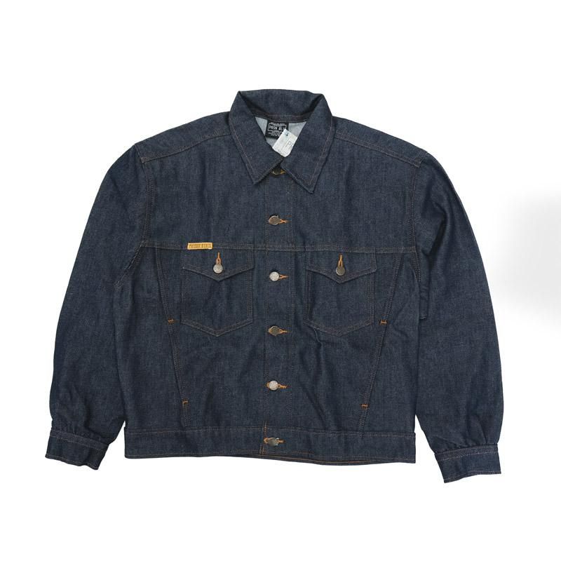 Prison Blues Denim Western Jacket,リジッドデニムジャケット