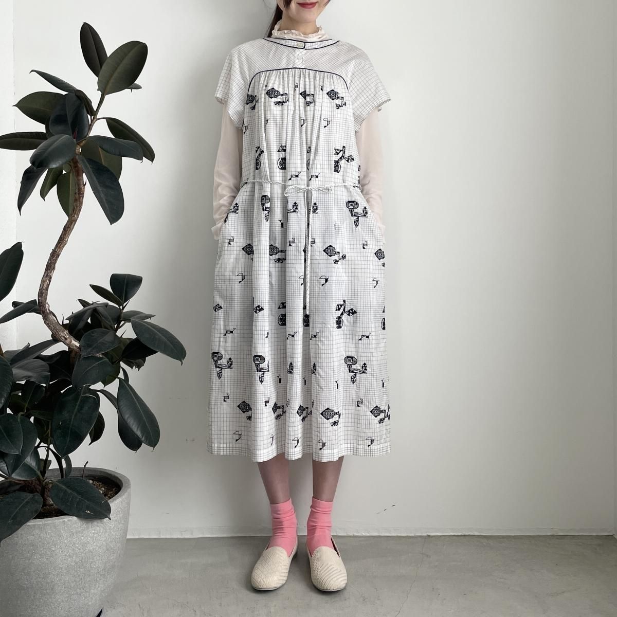 mina perhonen crystal flower(クリスタルフラワー) ワンピース/ZS3822