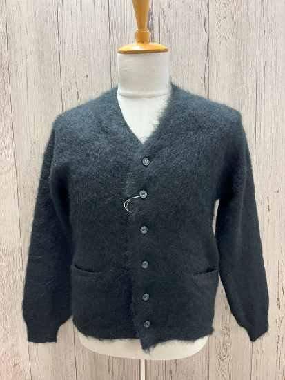 ザ・リアルマッコイズ MC19103 BLACK モヘアカーディガン JM MOHAIR