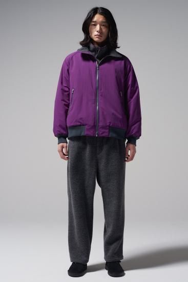 URU/ウル】ZIP UP BLOUSON(PURPLE) - 「PLACE/プレイス」UNUSED