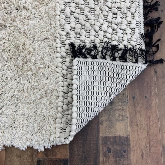 送料無料】 POP CORN STRIPE RUG ( ポップコーンストライプ ラグ ) 140