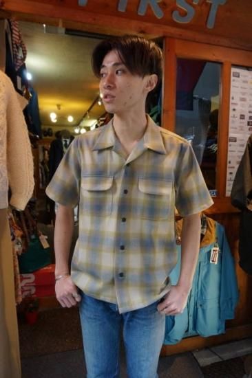 PENDLETON』 (ペンドルトン)オリジナル 半そでボードシャツ(グリーン