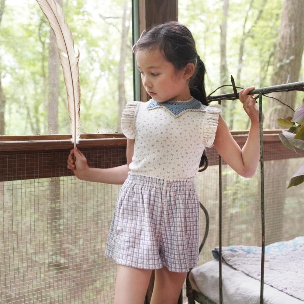 トップス soor ploom Frill tee 6y sorbet soor ploom Frill tee 6y sorbet