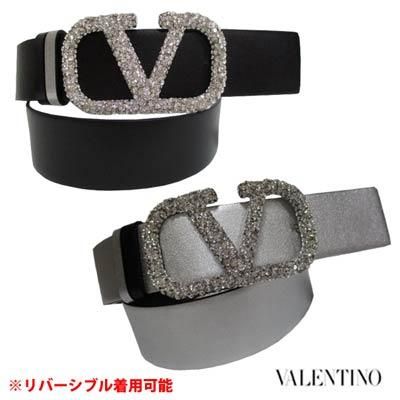 ヴァレンティノ VALENTINO レディース 小物 ベルト レザー ロゴ ユニ