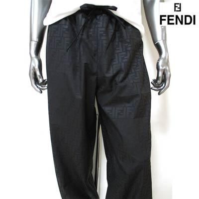 フェンディ(FENDI)メンズ パンツ ボトムス トラックパンツ ロゴ 総柄FF