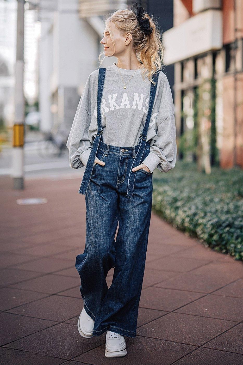 INDIMARK サスペンダー | ワイドデニム WJ181 - インディマーク