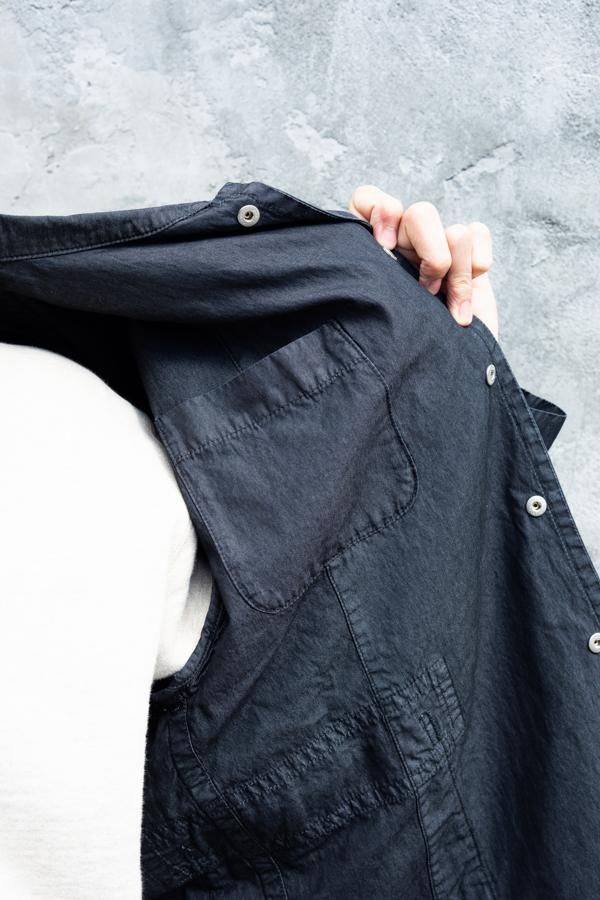 PORTER CLASSIC】POPLIN MIL-SHIRTS JACKET-SLOW&STEADY