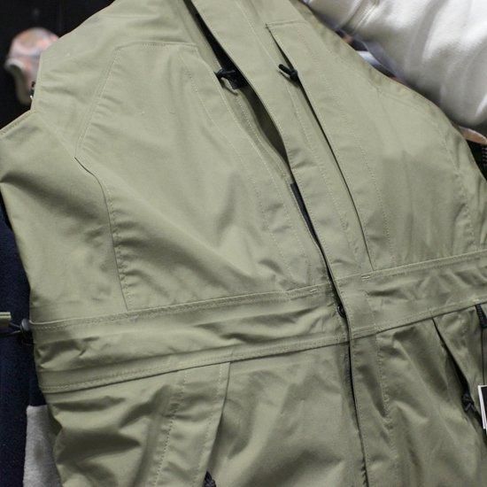 GREENCLOTHING グリーンクロージング】BIB PANTS (ダルグリーン