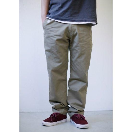 remilla レミーラ｜コードチノパンツ (カーキオリーブ)(定番チノパンツ)