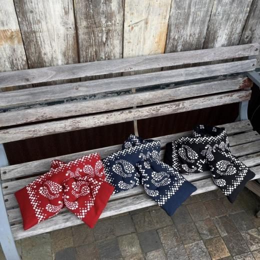 KAPITAL]麻レーヨン バンダナ柄 KESAマフラー - TAKE FIVE | テイク