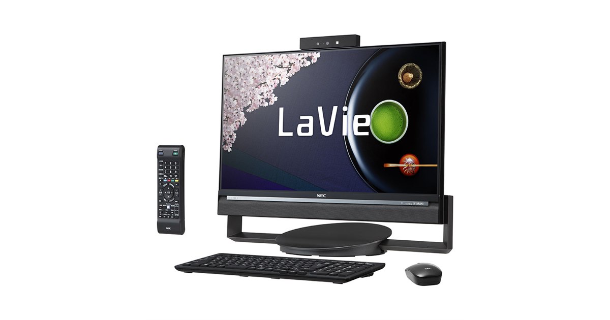 NEC、液晶一体型PC「LaVie Desk All-in-one」の23.8型/21.5型モデル