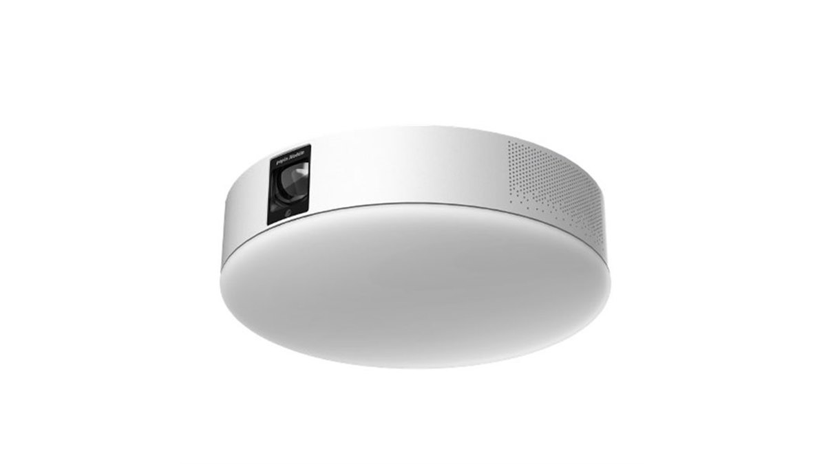 フルHD対応、プロジェクター付きシーリングライト「popIn Aladdin 2