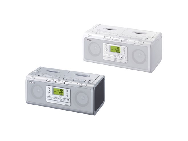 ソニー、大画面液晶搭載CDラジカセ「CFD-W77」 - 価格.com