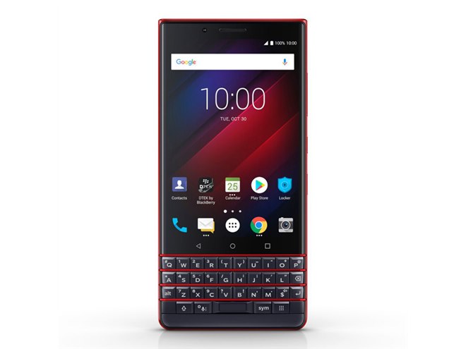 55,370円、QWERTYキーボード付きスマホ「BlackBerry KEY2 LE」国内版が