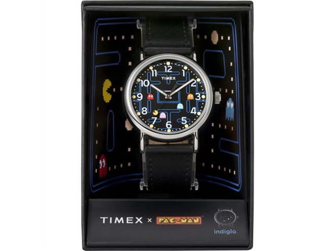 パックマン×タイメックスのコラボウォッチに第2弾、暗闇で文字盤全面が