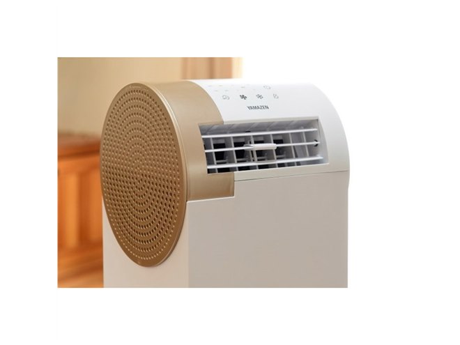 山善、卓上でも使いやすい「コンパクトクーラー YEC-RD03」を4月下旬に