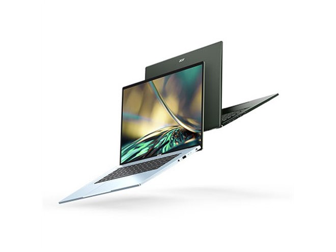 エイサー、4K有機EL/1.17kg採用で約17万円の16型モバイルノートPC