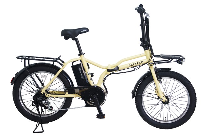 PELTECH、折りたたみ対応の20型電動アシスト自転車「X-Adventure