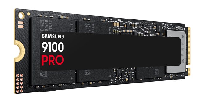 サムスン、PCIe 5.0 x4対応で最大14800MB/sのM.2 NVMe SSD「9100 PRO