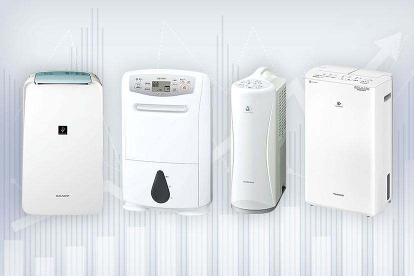 人気の除湿機はどっち？ 夏場の衣類乾燥に便利なコンプレッサー式と