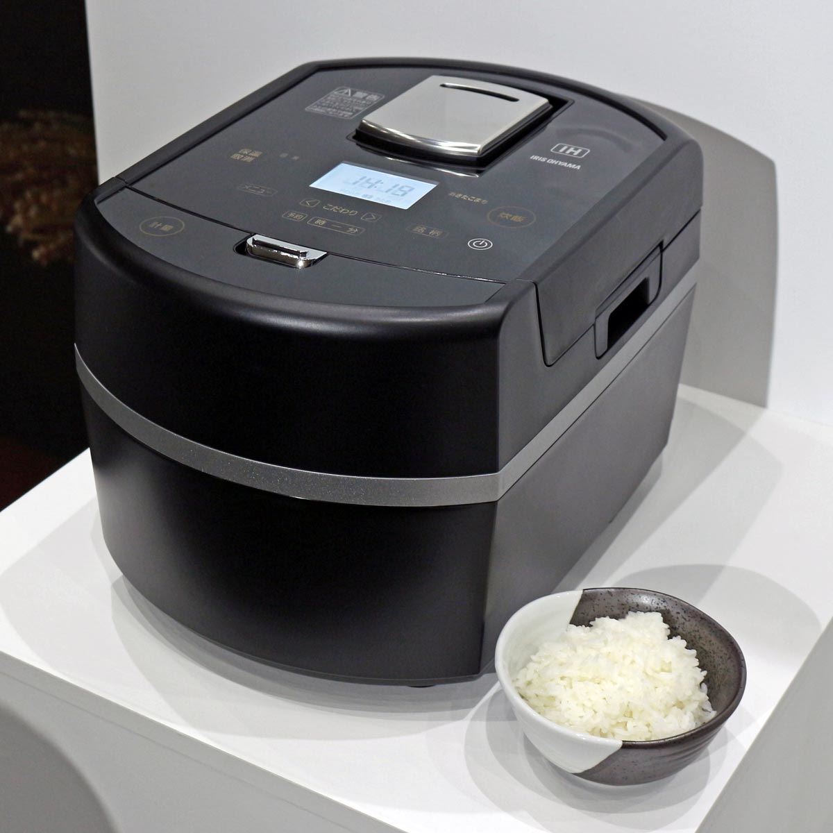 本物のかまど炊きと同じ“米をおどらせない”アイリスオーヤマの「瞬熱