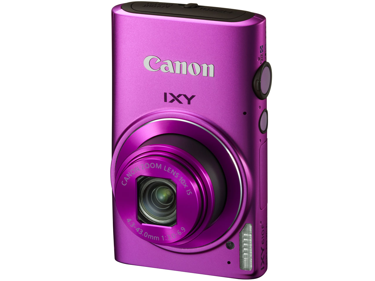極美品 人気色 Canon IXY600F パープル ガラスコーティング済 美品