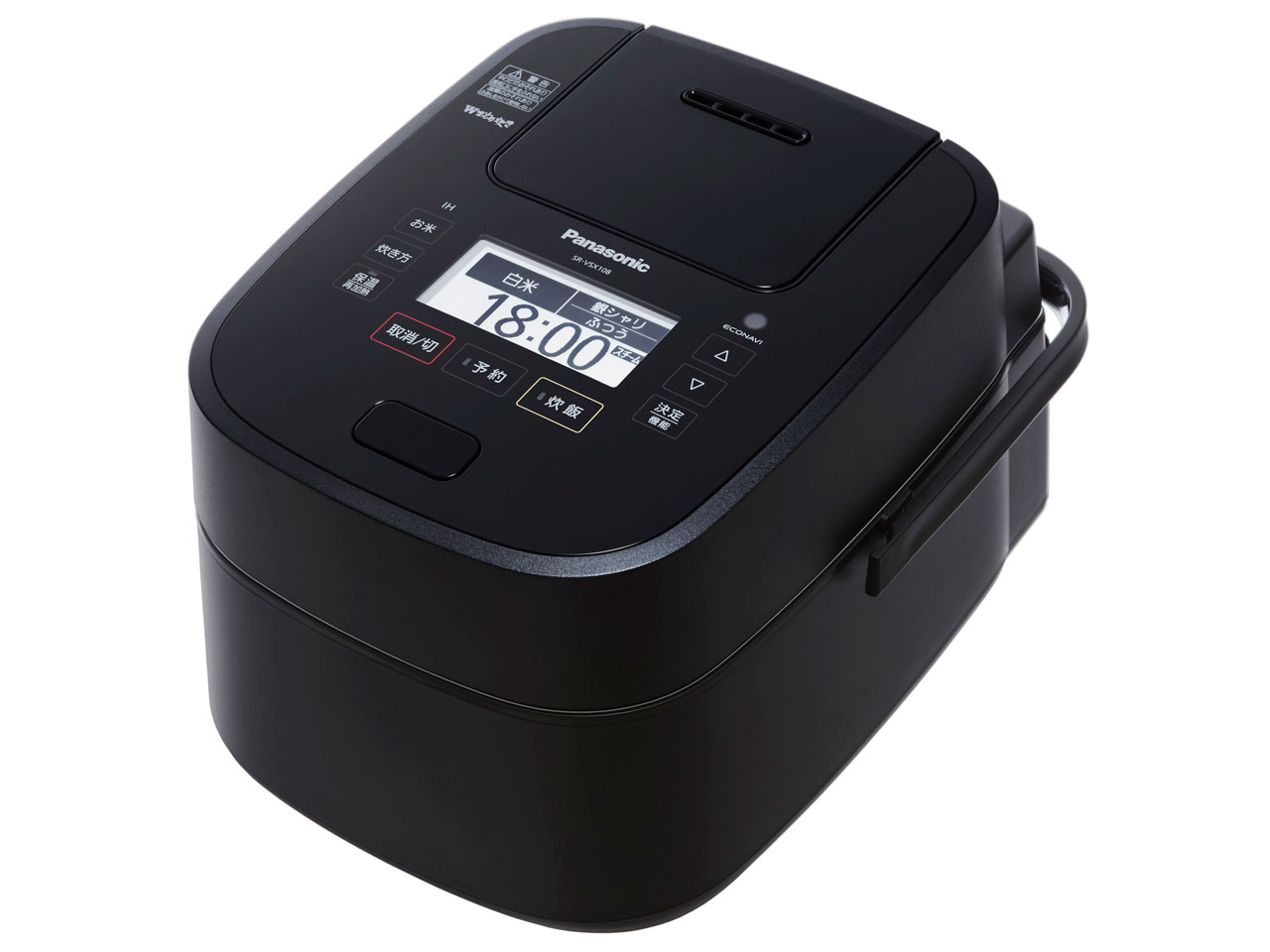 パナソニック Wおどり炊き SR-VSX108-K [ブラック] 価格比較 - 価格.com
