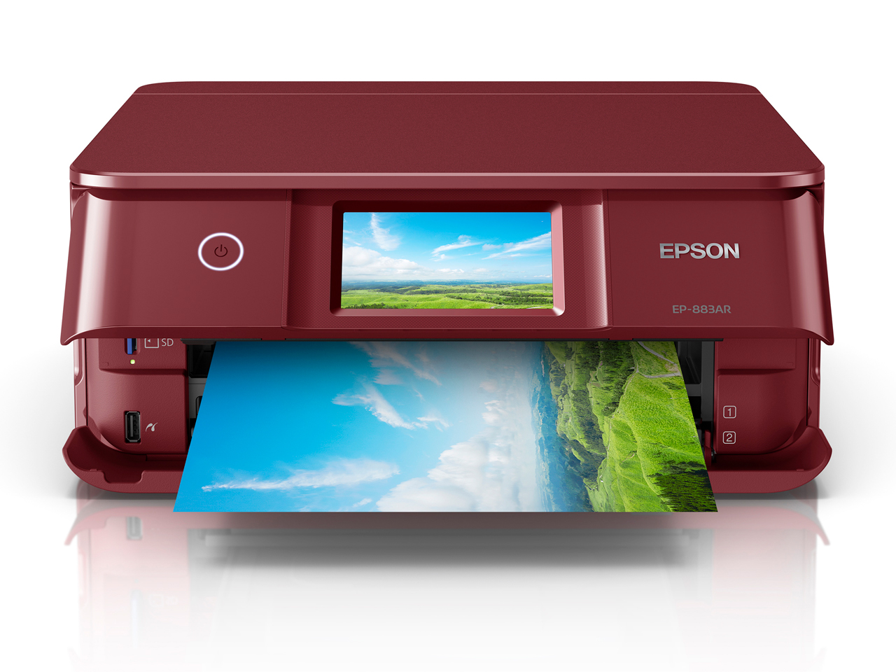 EPSON カラリオ EP-883AR [レッド] 価格比較 - 価格.com