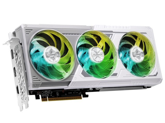 Radeon RX 9060 XT Steel Legend 16GB OC [PCIExp 16GB]の製品画像