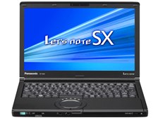 パナソニック Let's note SX2 CF-SX2JEBDR [ブラック] 価格比較 - 価格.com