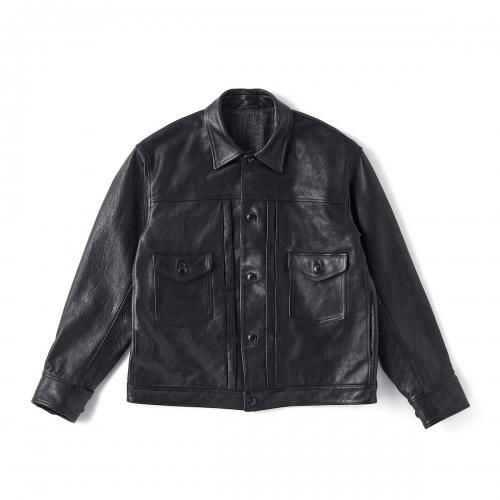 OLD JOE&CO. オールドジョー PATINA HORSE-HIDE JEAN JACKET - CONUR