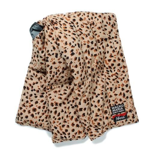 WACKO MARIA ワコマリア NANGA / LEOPARD DOWN BLANKET - CONUR