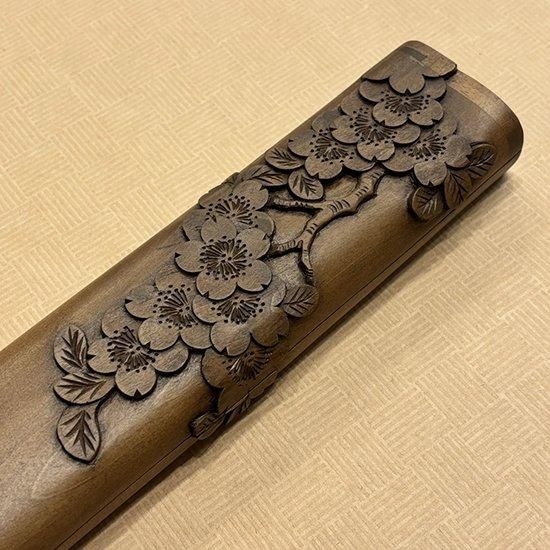 さくらのペンケース | 軽井沢彫S - SHIBAZAKI（軽井沢彫シバザキ