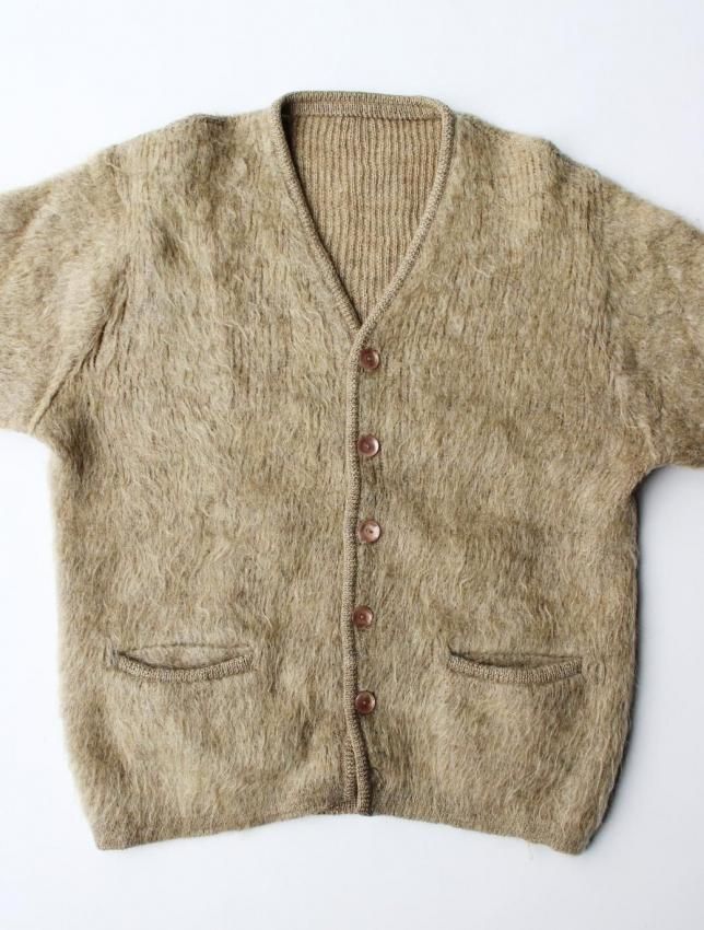 60s モヘアカーディガン | MLサイズ - MATIN, VINTAGE OUTFITTERS