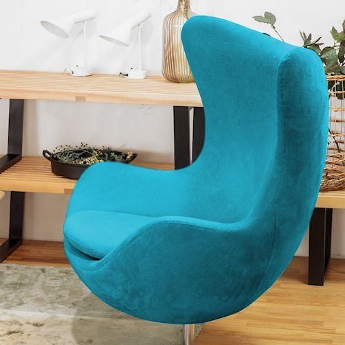 アルネ・ヤコブセン/エッグチェアEggChair【タイプA・ポリエステル仕様