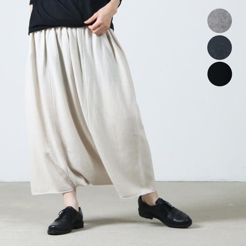 evameva (エヴァムエヴァ) wool sarrouel pants / ウールサルエルパンツ