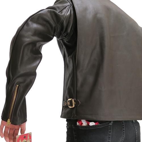 ショット,141,Schott,ブラウン,レザージャケット,シングルライダース