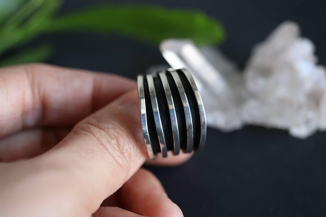 インディアンジュエリー | トム・ホーク 4ラインリング - WALL -CRAFT