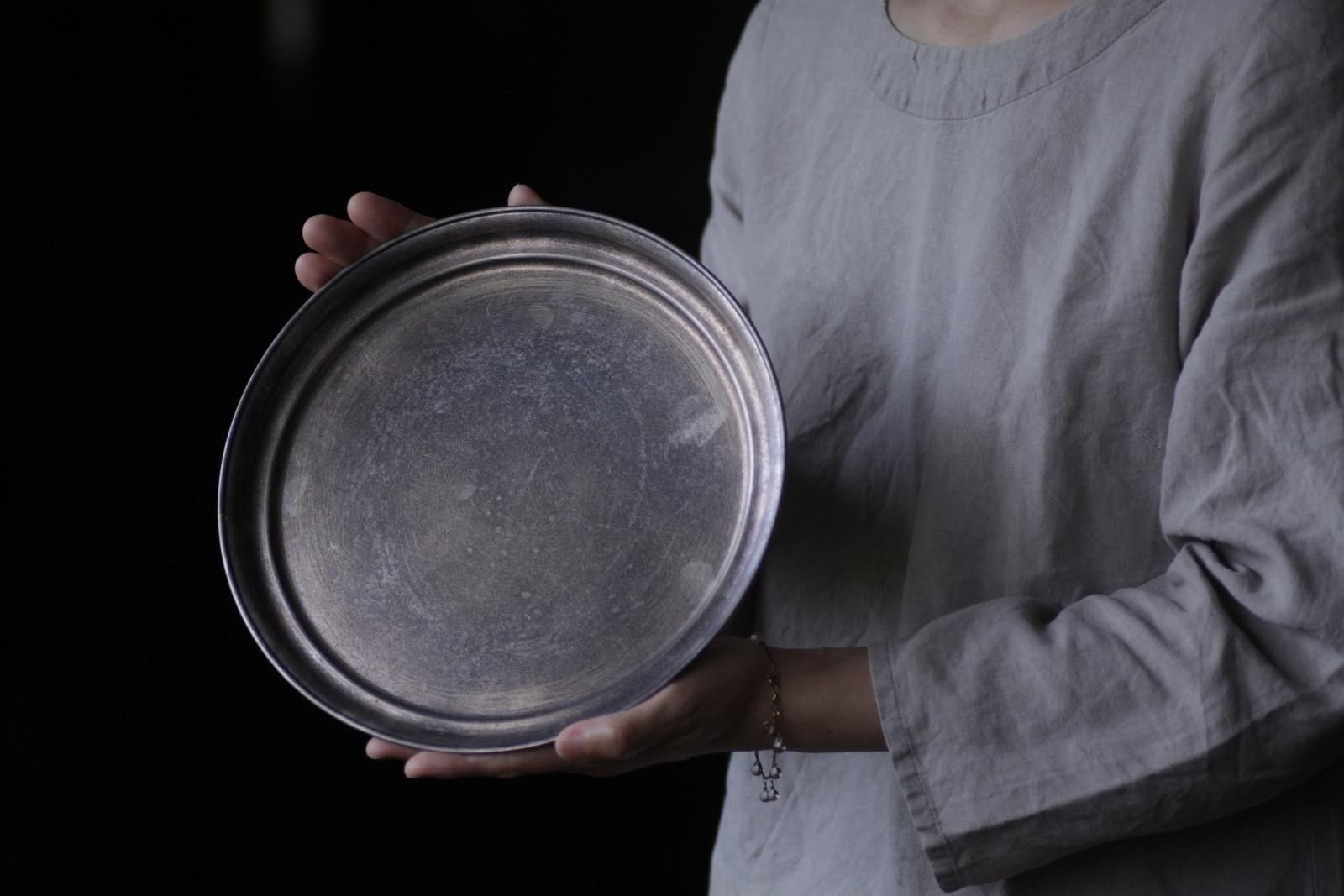 東屋 お盆/真鍮銀メッキ/小 - manufact jam 楓 OnlineStore